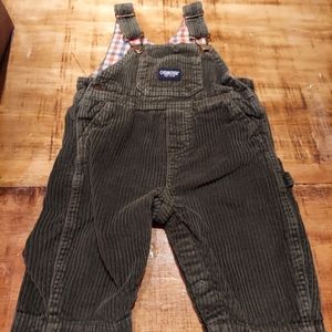 Oshkosh courdroy overalls
